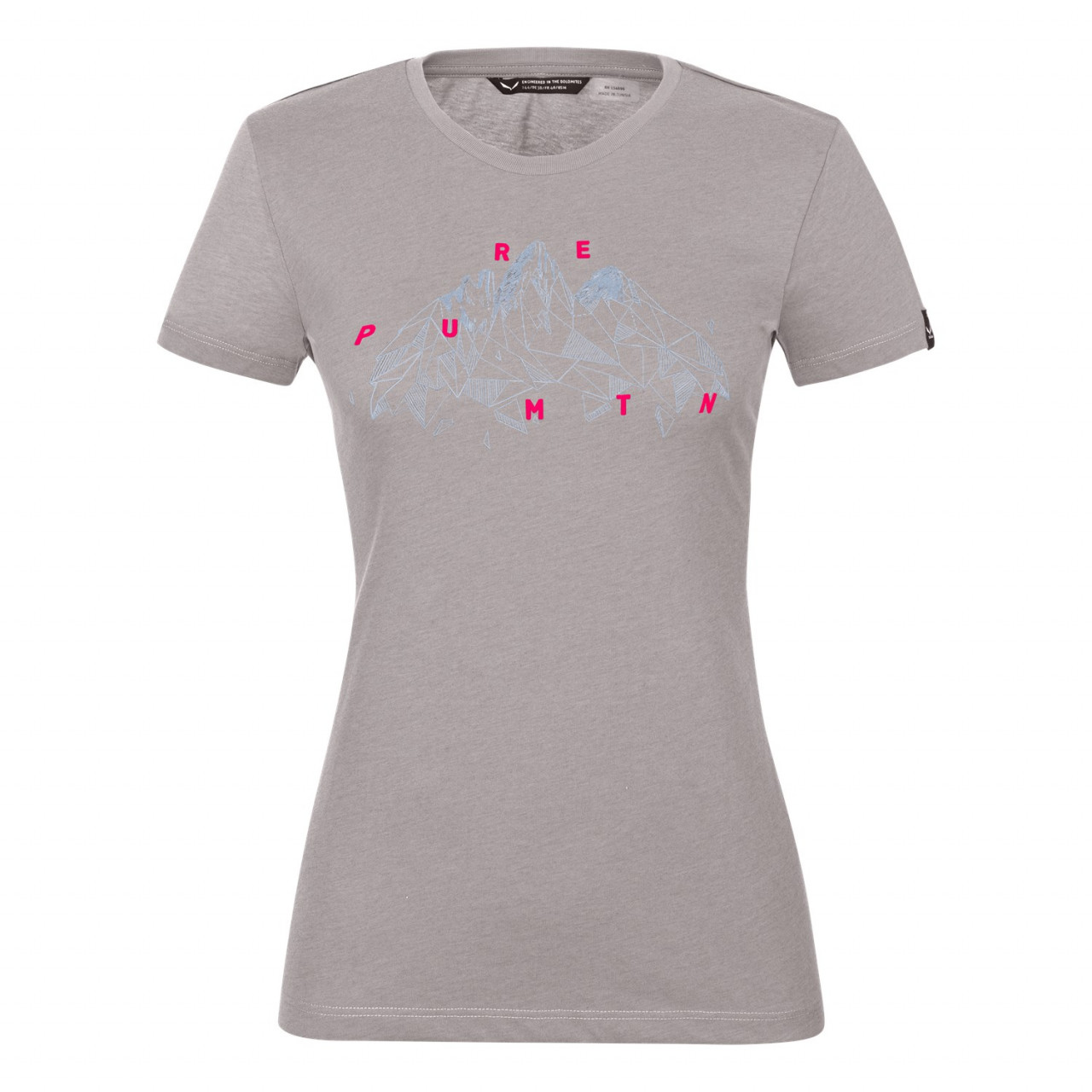 Camisetas Salewa Geometric Dry Mujer Grises Mexico (HE2018376)